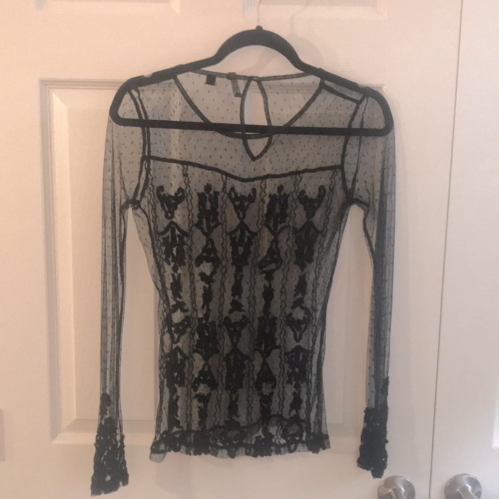 Guess lace beaded top - Picture 3 of 7